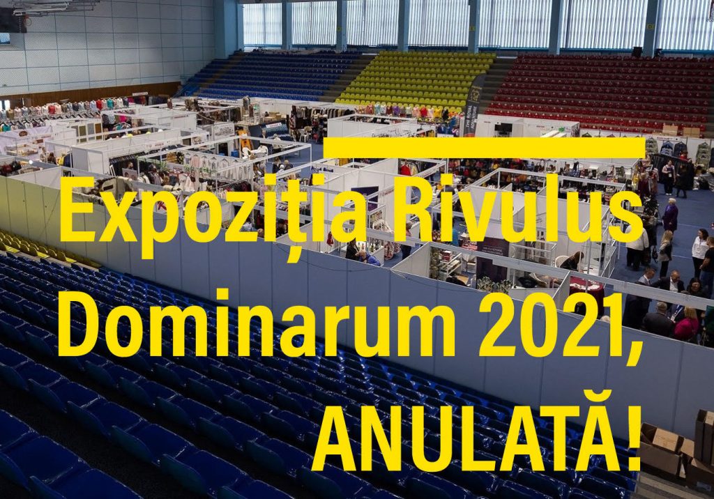 DISPOZITIE SANITARA: Expo Rivulus Dominarum 2021, anulata din cauza cresterii numarului de cazuri Covid-19