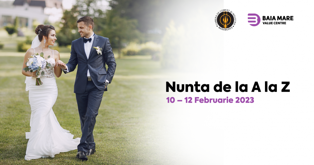 TÂRG DE NUNȚI, 10 – 12 FEBRUARIE: Tendințele anului 2023, la expo ”Nunta de la A la Z”